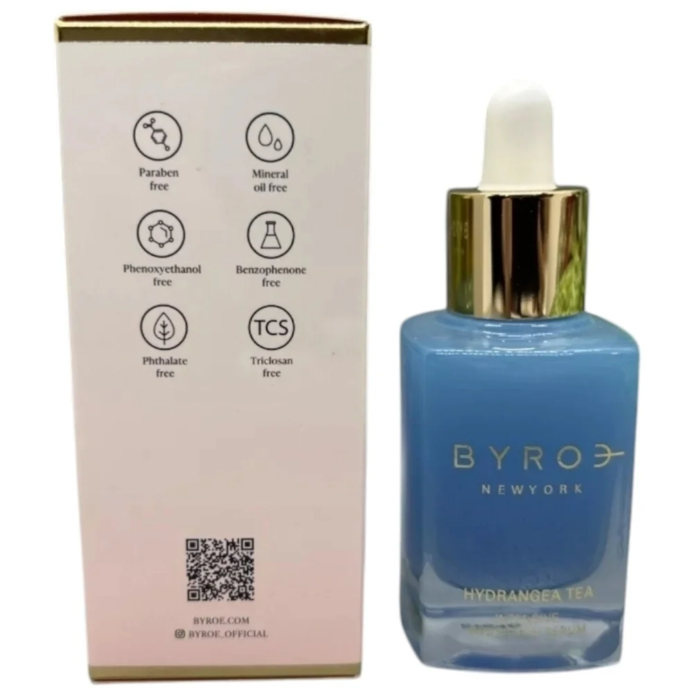 BYROE Hydrangea Tea Intensive Hydration‎ Serum - Vegan & Clean